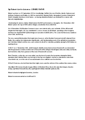 A preview of a PDF biography for Custance, Robert Corrie